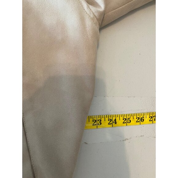 U.S. Air Force Falcon Cutter & Buck Beige Lightweight Jacket Front Zip Large - Picture 9 of 11